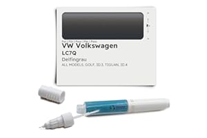 Genuine Colors Penna a vernice DELFINGRAU LC7Q compatibile/ricambio per VW Volkswagen Grau