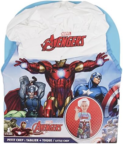 Kids Character Apron + Hat Avengers