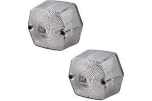 CR-MOESANCO® Juego de 2 Pilotos de Gálibo Delantero sin Catadióptrico para Caravana, Remolque, Camión Rinder 894