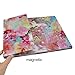 TP 120 Nail Tip Colour Chart Display Book for Nail Art UV Gel Polish Nail Salon Manicure Pedicure Tools (Flower)