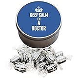 Azul KEEP CALM I 'm a Doctor Everton Mentas Sweet Tin 2571