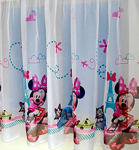 1x Gardinen mit universalband DISNEY MINNIE MOUSE Teil 150cm B x 150cm L - 3