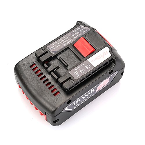 Flylinktech Bosch Ersatz Akku BAT610G 18-Volt Lithium-Ionen-Akku Batterie für Bosch BAT620, BAT621, BAT 622 Bat609 Bat618 DDB181-02 (5.0Ah) - 2