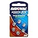 Price comparison product image RAYOVAC 10 blister cards of 6 Hearing Aid Batteries HA312/V312 PR41, (60 cells)