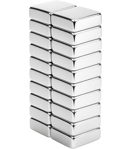 Bloque magnético de neodimio de doble agujero, 40x20x5mm, cuadrado, avellanado, imán de tierra