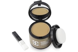 SOVONCARE Root Touch Up Powder,Root Cover Up Hair Powder for Women for Thinning Hair & Conceals Hair Loss,Hairline Powders Instantly Hairline Shadow Cover (Blonde, 0.14 Ounce (Pack of 1))