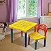Produktbild Little Champs Kinder Lerntisch und Stühle mit Alphabaten, leuchtende Farben, ideales Lerngeschenk