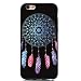 Produktbild Everainy Kompatibel für iPhone 6/iPhone 6S Hülle Silikon Bumper Gummi Neu Cover Hüllen für iPhone 6/iPhone 6S Handyhülle Stoßfest TPU Stoßstange Schwarz Schutzhülle (Traumfänger)