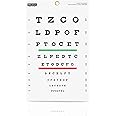 PECULA Snellen Eye Chart - Wall Chart for Eye Exams, 10 ft x 9 in