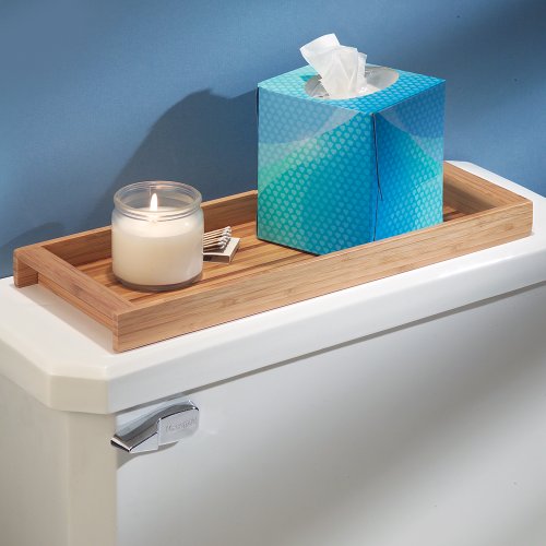 InterDesign 86342EU Formbu ECO Spülkasten-Ablage, bambus - 2