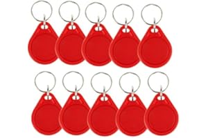 OBO HANDS (lot de 100 Étanche ABS 13,56 MHz MF Classic 1K Iso14443 a NFC RFID Jeton, RFID KeyFob, Étiquette RFID, Noir