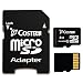 4 GB Memory Card ,Costech Micro SDHC Flash Card Plug and Play with SD Adapter support Windows/Mac OS for Digital Cameras,Cellular Phones,GPS,MP3 Players and PADs RS.1599.00