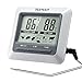 Produktbild Bratenthermometer,Topop Fleischthermometer Ofenthermometer Grillthermometer Fleisch BBQ Smoker Steak Thermometer Barbecue 304 Edelstahl-Sonde, für Grill Backofen Pute Steak Ofen Fleisch usw.