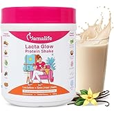 Mamalife Lacta Glow Protein Shake for Lactating Mothers | Supports Better Lactation, Stretch Mark Healing, Healthy Skin Hair