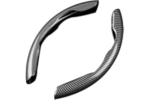 Aumotop Coprivolante per Auto, Accessori Interni per Auto universali in Fibra di Carbonio