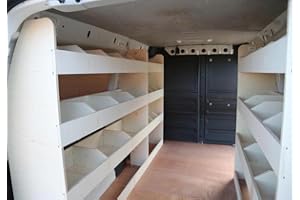 VANIFY - Scaffali per Furgone Volkswagen Caddy Maxi 2003+ Estanterías triples