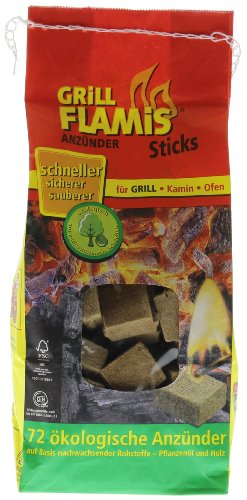 Preisvergleich Produktbild proFagus - Grill Flamis Anzünder-Sticks - 72St