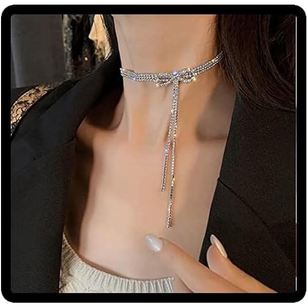 XYTDM Collana in oro da donna, delicata collana con fiocco placcato oro 14 carati collana con ciondolo a fiocco piccolo catena girocollo alla moda carino collana con fiocco gioielli regalo, 0