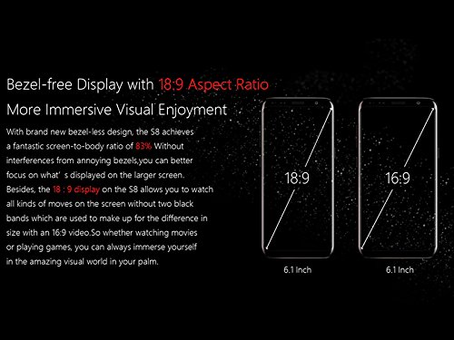 Meiigoo S8 Smartphone Android 7.1 Octa-Core RAM 4GB Dual-IMEI 4G 6.1