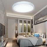 Sternenhimmel Effekt. Bringt unbegrenzte Romantik für das Leben. (Moderne Deckenlampe mit Kristall-Rahmen.) Material: Sternen Effekt Lampen Maske verwendet neue A Klasse PMMA Material, wodurch hohe Lichtdurchlässigkeit und niedriger Lichtausfall. Super dünn. Hohe Helligkeit.