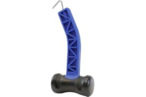 Leisurewize - Pro Mallet w/Steel Peg Pulling Hook - Rubber Hammer - Ideal for Putting up Tents & Canopies (LWACC522)