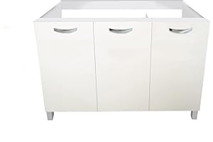 Mabel srl Mobile sottolavello 3 Ante 120 cm Colore bianco