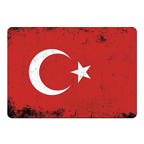 Preisvergleich Produktbild Mousepad Fahne Retro Türkei farbig