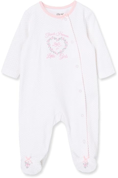 Baby Sleepers Embroidery Blanks Ruffle Baby Gown With Hidden