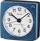 Seiko Unisex Wecker Analog Kunststoff weiß QHR201L