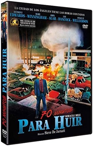 Miracle Mile 1988 DVD (Spanish Release) 71 Minutos para Huir Plays in English
