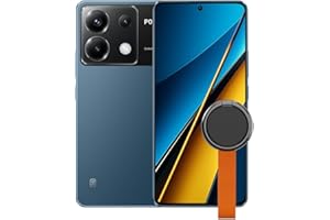 Xiaomi Poco X6 - Smartphone de 8+256 GB, Pantalla AMOLED de 6.67” 120Hz 1.5K, Snapdragon 7s Gen 2, Triple cámara de hasta 64MP, 5000mAh, Azul (Versión ES)