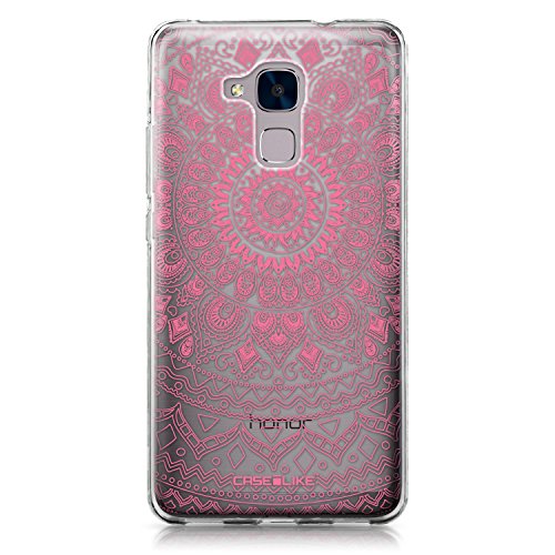 CASEiLIKE Funda Honor 5C  Carcasa Huawei Honor 5C Honor 7 Lite GT3  Arte indio de la l  nea 2062  TPU Gel silicone protectora cover