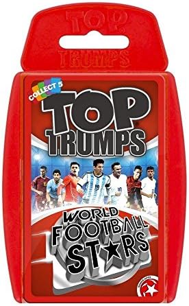 2x Top Trumps - World Football Stars (Red 2016 Version)