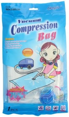 3x Vacuum Compression Storage Bags No Moisture, Dust, Mildew or Moths 60cm x 100cm