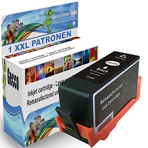 Spetan Druckerpatrone Ersatz für HP 364 xl 364xl XXL Multipack Schwarz BK Black Cyan Magenta für Photosmart 5511 5514 5522 5524 6512 6515 7510 7520 B8550 B8558 C5370 C5324 D5460 B110c B111a B209a HP Deskjet 3070A HP N9J73AE SD534EE CB316EE, set Auswählen: :5x Schwarz