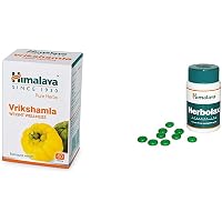 Himalaya Wellness Pure Herbs Vrikshamla Weight Wellness | Manages weight |- 60 Tablets and Himalaya Herbolax Tablets…