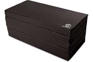 ‎JEFLEX Jeflex - klappbare Weichbodenmatte & Turnmatte 250 x 100 x 8 cm MADE IN GERMANY/Gymnastikmatte tragbar/platzsparende Fitnessmatte & Yogamatte/Spielmatte für Kinderzimmer