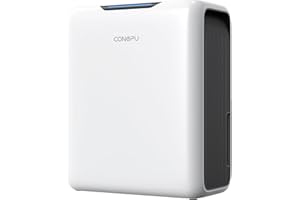 CONOPU Deumidificatore 3000ML, Demidificatore Casa, Semiconduttore Doppio, 30 dB Modalità Sonno, Sbrinamento Automatico, 1,3 kWh/Giorno, Timer 24h, Spegnimento Automatico