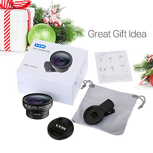 VicTsing Lenti Smartphone Cellulari Obiettivi 2-in-1 con 10X Macro per iPhone/Smartphone