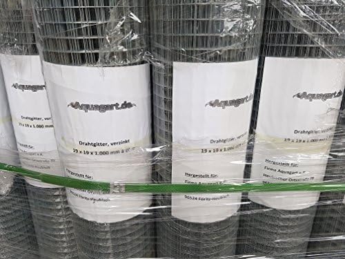 40m x 1m Aviary mesh Wire mesh Wire netting Welded mesh Wire fence 19mm x 19mm