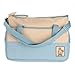 SODIAL(R) 5pcs Baby Changing Diaper Nappy Bag Mummy Shoulder Handbag Set Sky Blue