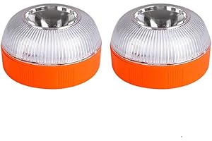 PNNNU Luz Recargable Homologada V16 Baliza De Ayuda De Emergencia para Coches Luz De Advertencia Intermitente De Inducción Magnética