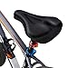 Produktbild MPTECK @ Silikon Gelüberzug für den Fahrradsitz Komfort Kissen-Auflage Fahrradsattel Überzug Gelpolster Sattelbezüge fahrradsitz Fahrradsattel Sattelschutz für Mountainbike-Sitze und Rennradsättel Spinning und Indoorcycling