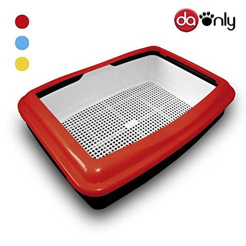 DAONLY Arenero para Gatos. Arenero Gatos de Diferentes Colores. Bandeja higienica Gatos. Práctico WC para Gatos. Caja Arena Gatos