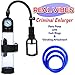 Produktbild Penis Pump and Cock Rings by Real Vibes - The "Criminal Enlarger Kit" includes Pump with 3 Cock Rings and Bullet Vibrator