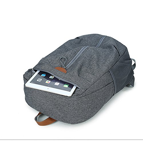 feehan Herren Rucksack Campus, campus fahrrad campus damencampus umhängetasche (grau) - 6