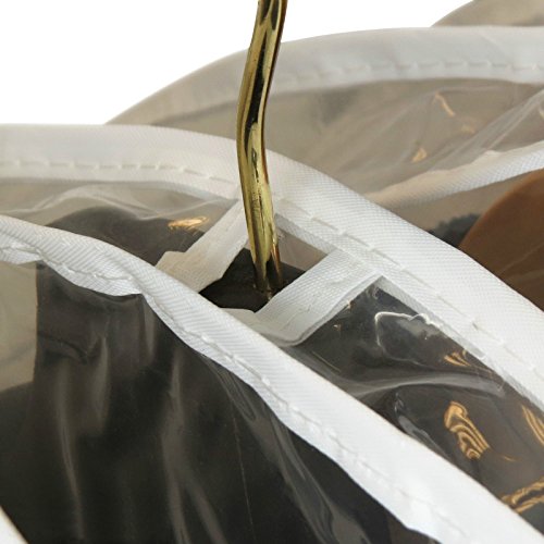 20 Wasserabweisende, lange Schulterabdeckungen – Transparent – Hangerworld - 2