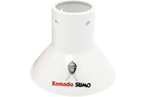 Kamado SUMO rôtissoire à Poulet, Support à Poulet en céramique, boîte à bière pour Gril à Poulet, rôtissoire à volaille avec égouttoir