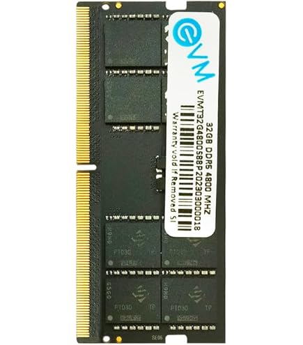 Amazon.in: Buy Crucial RAM 32GB DDR5 5200 MHz CL42 (16Gbit) Laptop