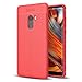Produktbild Xiaomi Mi Mix 2 Hülle, WindCase Litschi Textur Tasche Rugged Armor Ultimative Schutz Case Stoßfest Anti-rutsch TPU Schutzhülle für Xiaomi Mi Mix 2 Rot